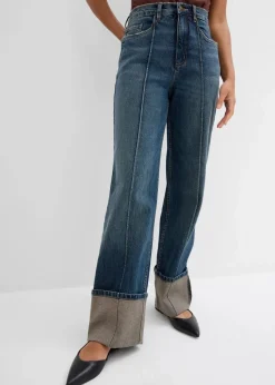Loose Straight-Jeans High Waist