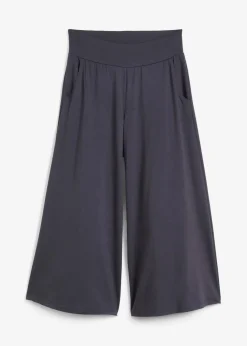 Loungewear Culotte mit weitem Bein