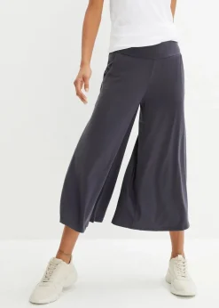 Loungewear Culotte mit weitem Bein