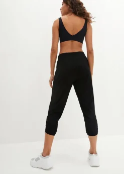 Loungewear Haremshose mit gerafftem Saum