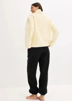 Loungewear Teddy Hausanzug mit Fleecehose