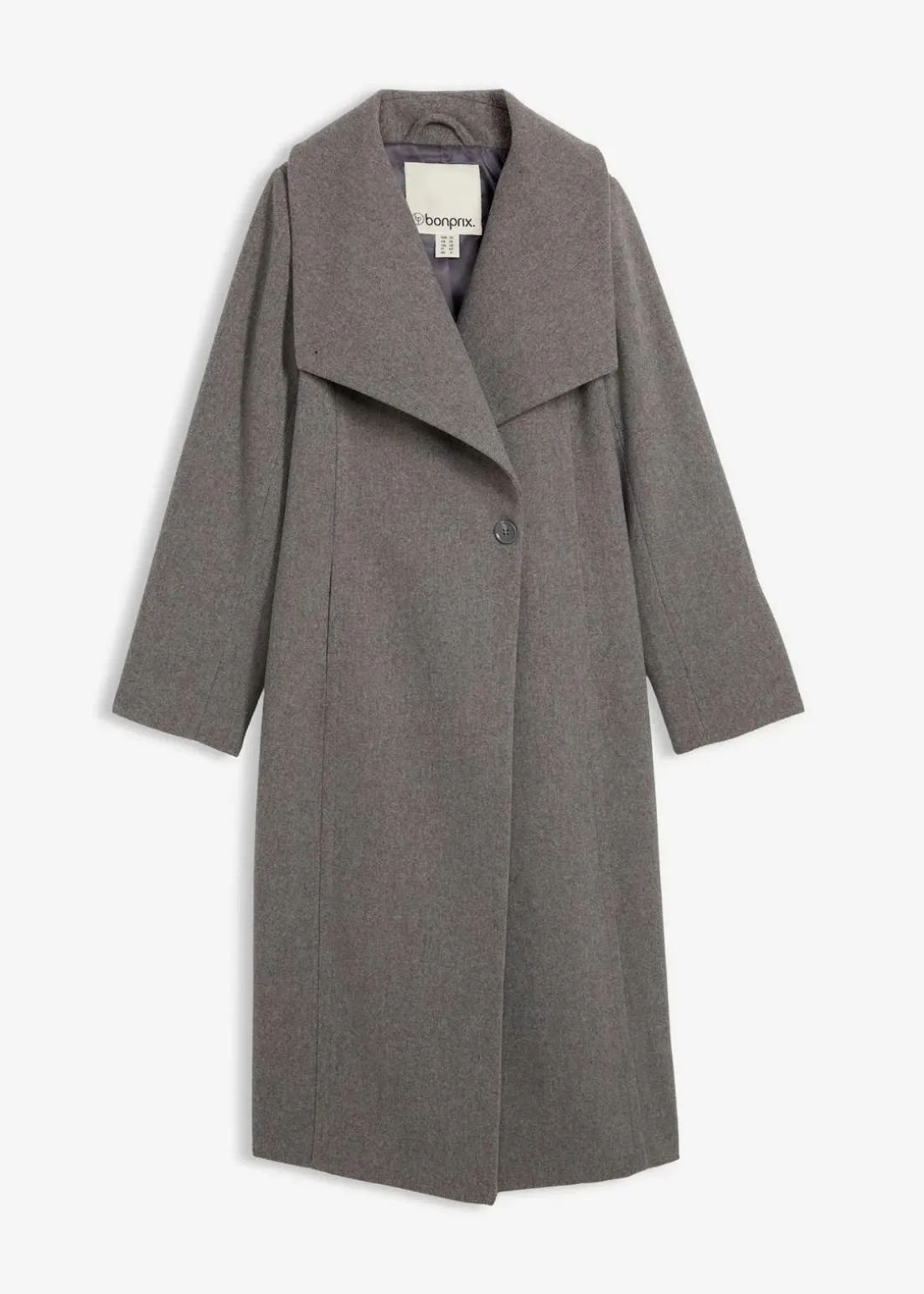 Mantel aus Wollimitat