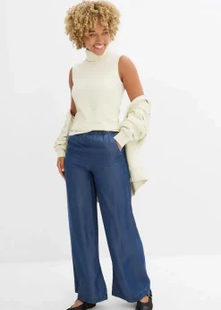 Marlenehose aus fließendem Lyocell