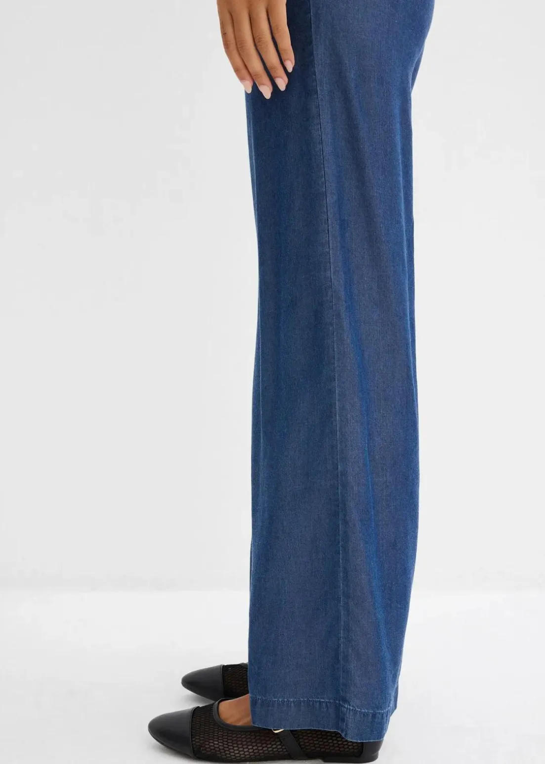 Marlenehose aus fließendem Lyocell