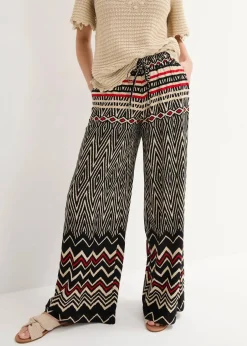 Marlenehose aus fließender Viskose