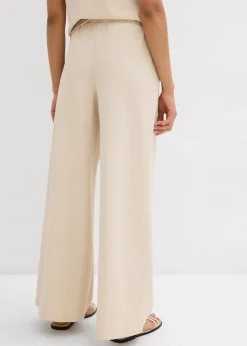 Marlenehose aus Piqué