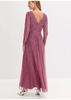 Maxi- oder Abendkleid mit Pailletten
