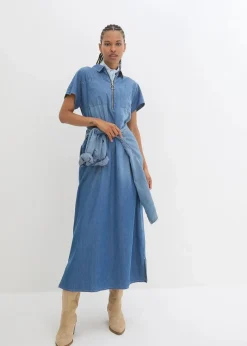 Maxi-Jeanskleid