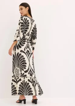 Maxikleid aus fließender Viskose