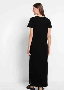 Maxikleid aus reiner Baumwolle