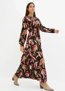 Maxikleid aus reiner Viskose