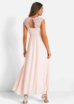 Maxikleid mit Spitze