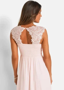 Maxikleid mit Spitze