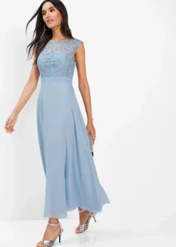 Maxikleid mit Spitze