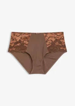 Maxipanty mit zarter Spitze