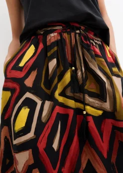 Maxirock aus fließender Viskose