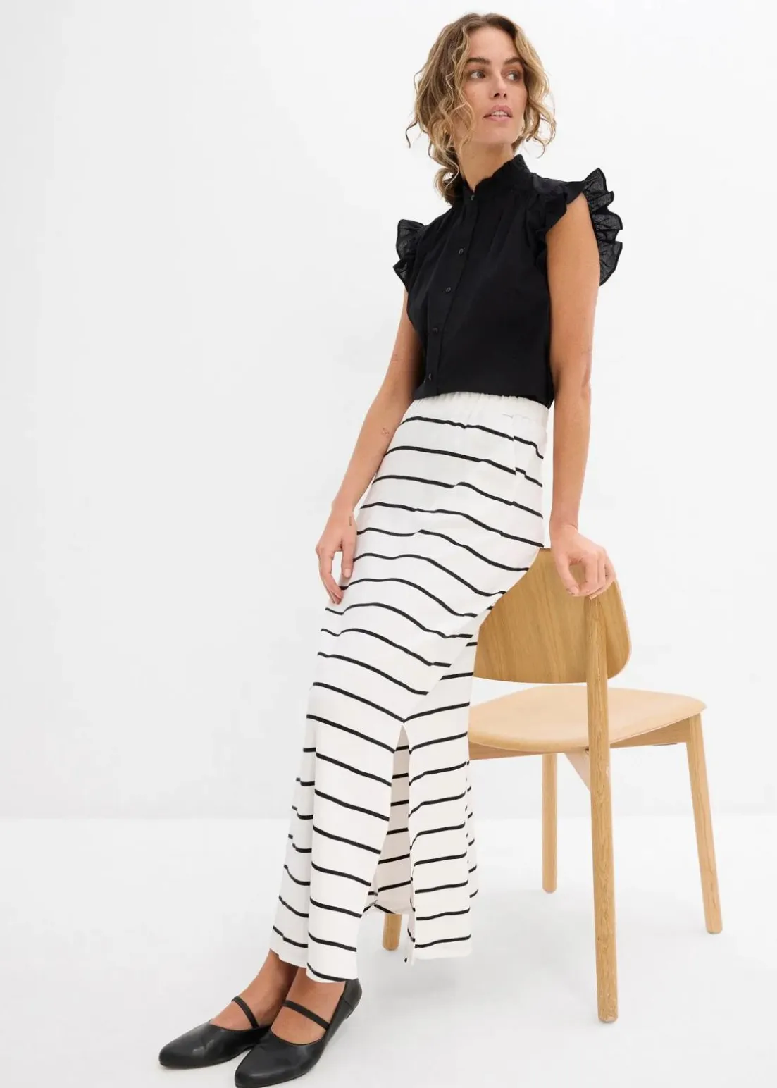 Maxirock aus reiner Bio-Baumwolle