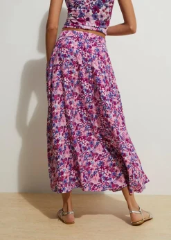 Maxirock aus reiner Viskose