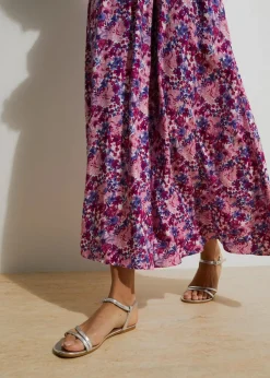 Maxirock aus reiner Viskose