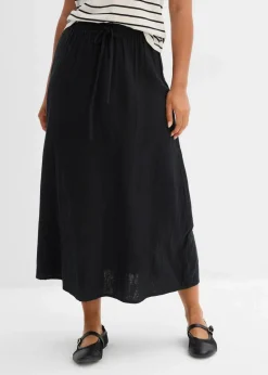 Maxirock aus weichem Musselin