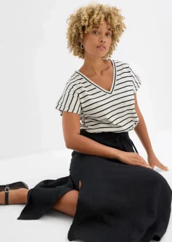 Maxirock aus weichem Musselin