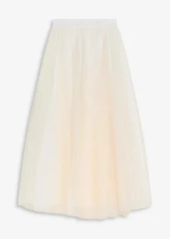 Maxirock aus zartem Tüll