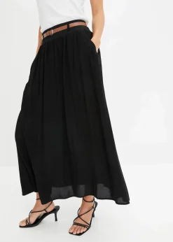 Maxirock mit Gürtel (2-tlg.Set)