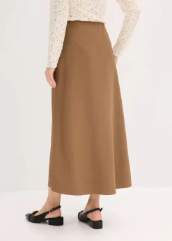 Maxirock mit Struktur