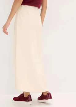 Maxirock mit Struktur