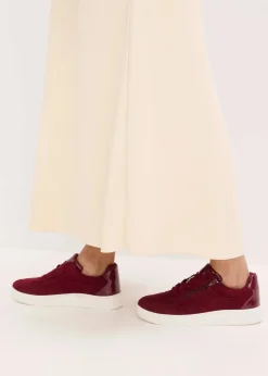 Maxirock mit Struktur