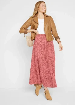 Maxirock mit Volants