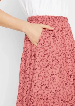 Maxirock mit Volants