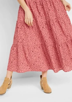 Maxirock mit Volants