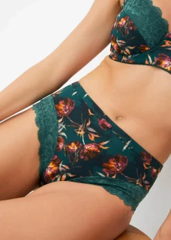 Maxislip mit zarter Spitze (2er Pack)