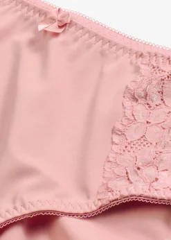 Maxislip mit zarter Spitze (2er Pack)