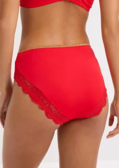 Maxislip mit zarter Spitze