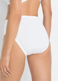 Maxislip mit zarter Spitze (2er Pack)