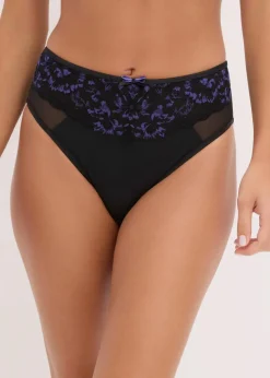 Maxislip mit zarter Spitze