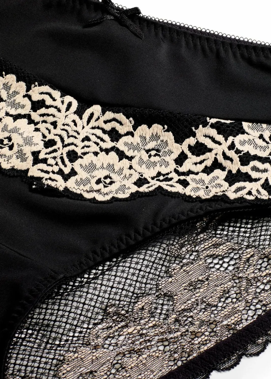 Maxislip mit zarter Spitze