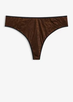 Maxistring aus glitzerndem Material