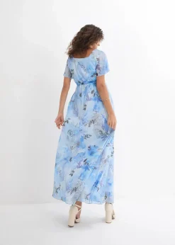 Maxi-Umstandskleid aus zartem Mesh