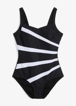 Medium Shape-Badeanzug mit Einsätzen