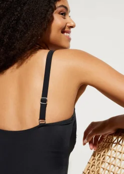 Medium Shape-Badeanzug mit eckigem Ausschnitt