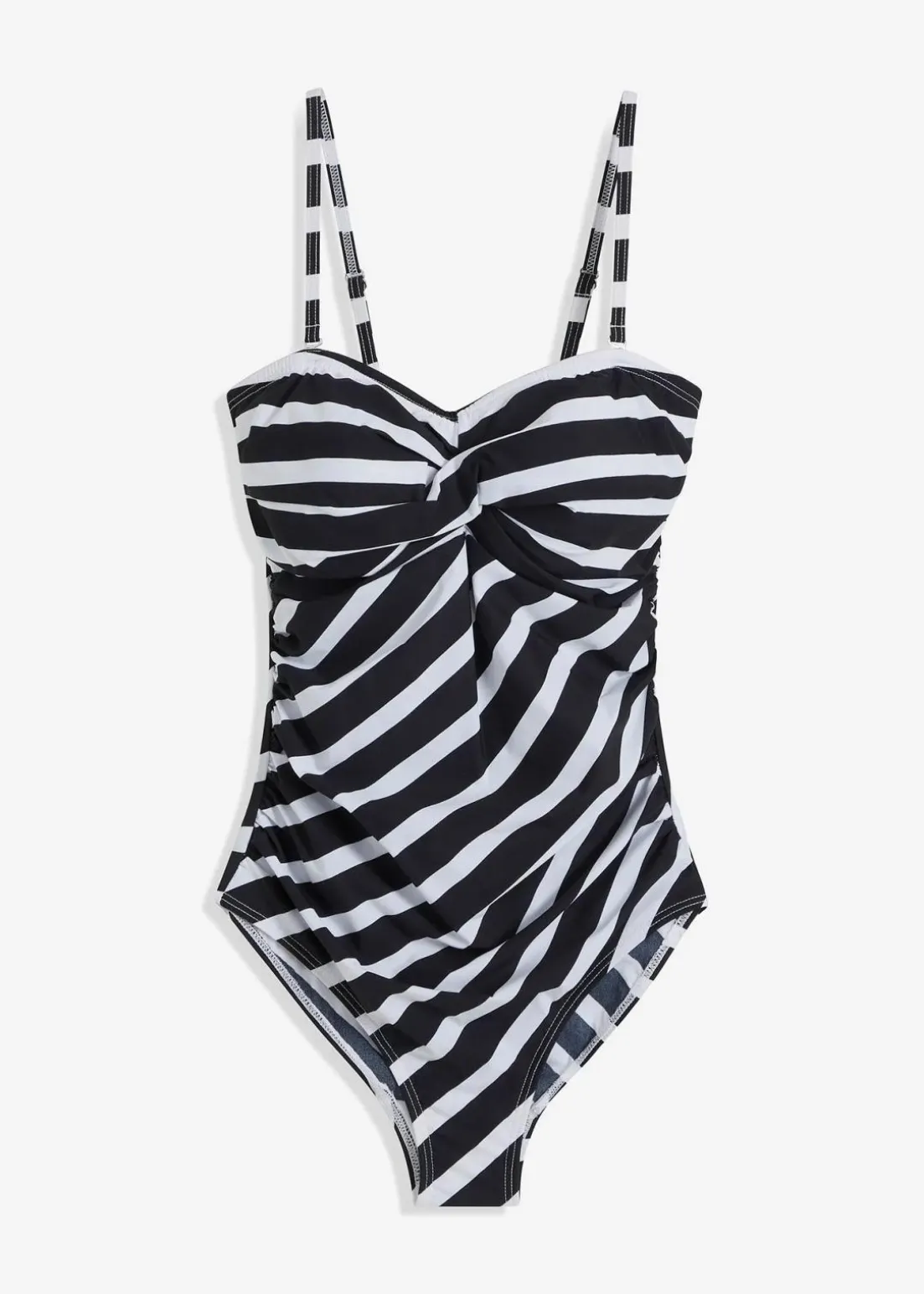 Medium Shape-Badeanzug mit Wickeloptik