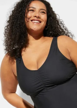 Medium Shape-Badekleid mit V-Ausschnitt