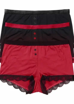 Microfaser Damen Boxer (3er Pack)