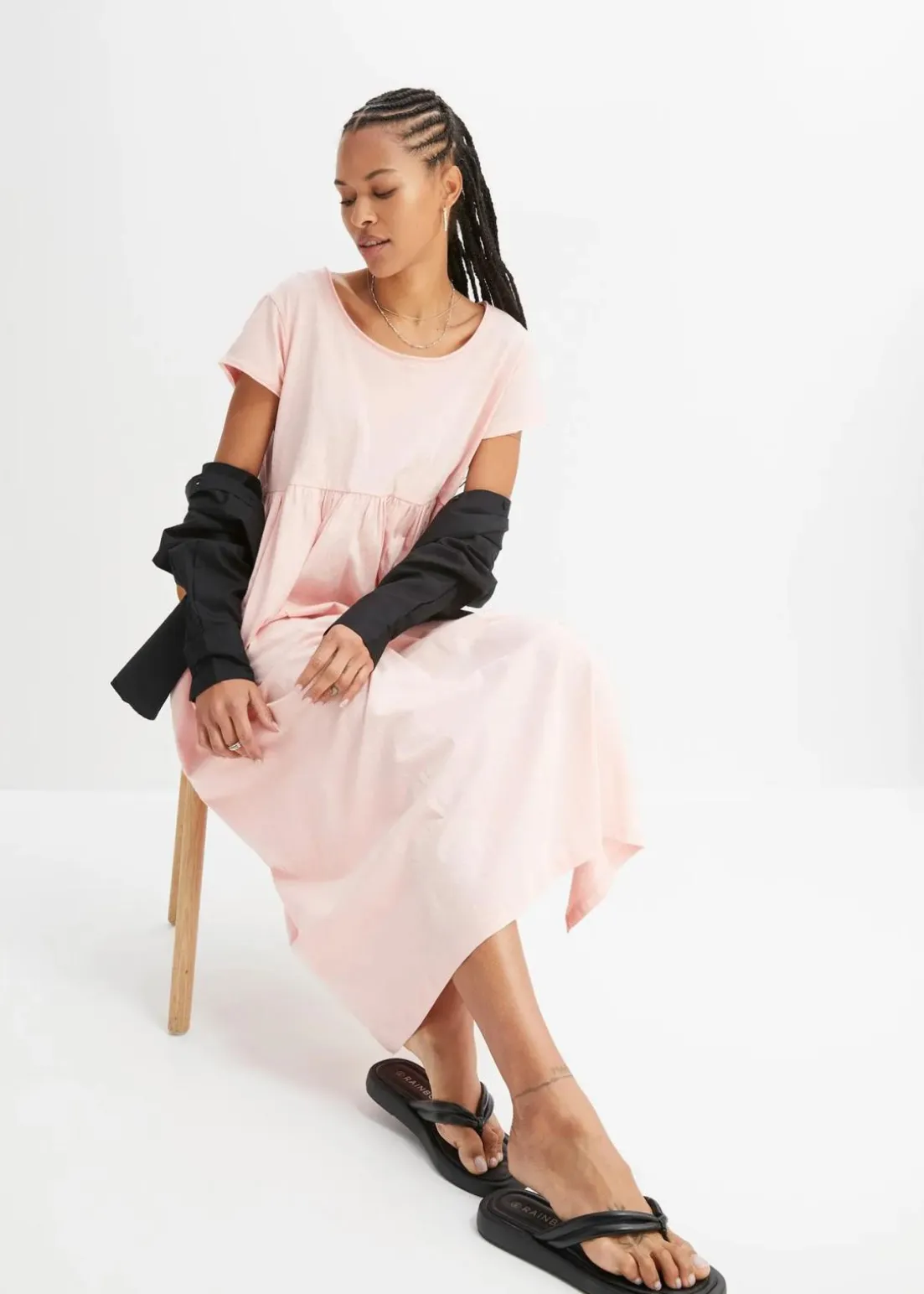 Midikleid aus reiner Bio-Baumwolle