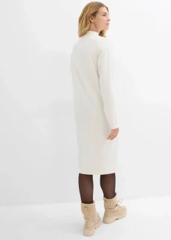 Midikleid aus Viskose-Mix