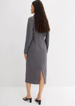 Midikleid aus Viskose-Mix