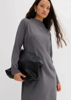 Midikleid aus Viskose-Mix